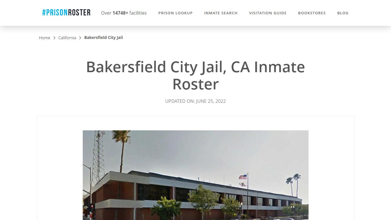 Bakersfield City Jail, CA Inmate Roster - Inmate Locator